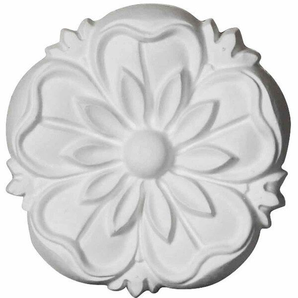 Ekena Millwork 3 3/8"OD x 1/2"P Lyre Rosette ROS03X03LY - main